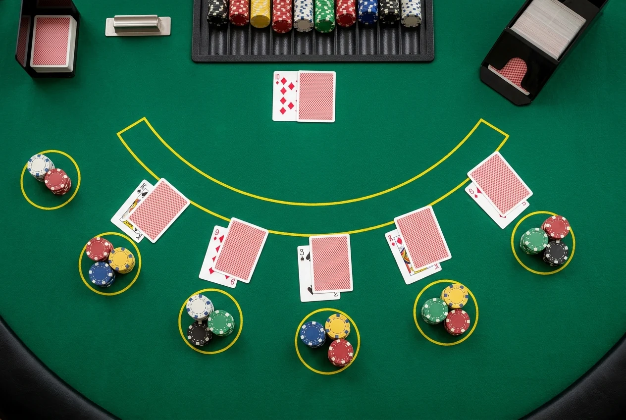 Blackjack classique jeu de table